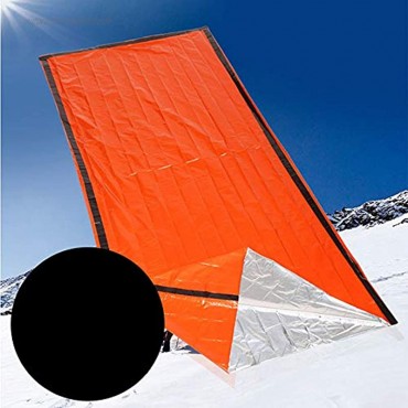 Blackr Tragbarer Faltbarer Multifunktions-Notfall-Notfall-Notfall-Thermo-Camping-Wandern Schlafsack Picknick-Pad Orange