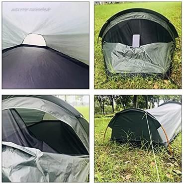 bluesa Biwaksack Zelt Ultraleichtes Biwaksackzelt Tragbares Campingzelt Ultraleichtes Zelt 1 Person Biwaksack Wasserdicht Für Das Überleben Im Freien
