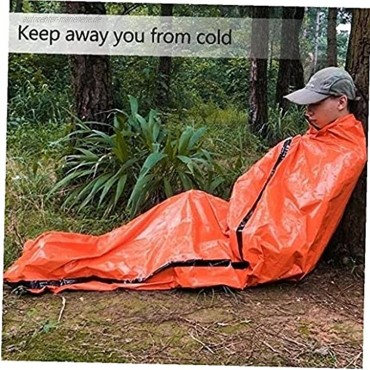 Onsinic 2st Leichte Tragbare Notfallschlafsack Thermal Biwaksack Notdecken Für Camping Wandern