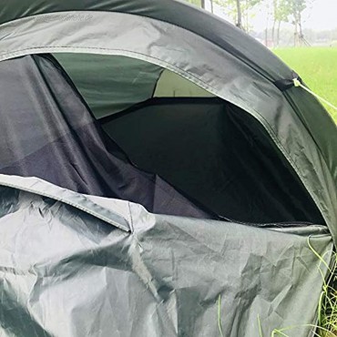 XKMY Perfekt für Camping ultraleichtes Zelt Rucksackreisen Zelt Outdoor Camping Schlafsack Zelt leicht Einzelperson Bivvy-Tasche Farbe: Set 1 Armeegrün