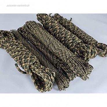 ANBP Moro Camouflage Seil Grün Polypropylenseil 10m 3mm 4mm 5mm 6mm 8mm 10mm 12mm 0,39€ m 1,29€ m