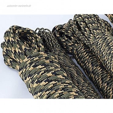 ANBP Moro Camouflage Seil Grün Polypropylenseil 10m 3mm 4mm 5mm 6mm 8mm 10mm 12mm 0,39€ m 1,29€ m