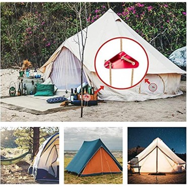 Biluer 20PCS Zeltspanner Zeltleinenspanner Leinenspanner Zeltzubehör für Zelt Outdoor Wandern Camping Picknick