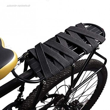 Goldmiky Elastisches Gepäckseil elastisches Bungee-Seil universell strapazierfähig elastisch für Fahrrad Elektroauto 2 und 4 Meter