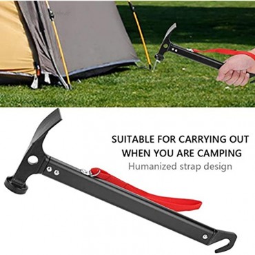 SALUTUYA Camping Mallet Camping Hammer Rostharter Outdoor Outdoor Camping Hammer Leichtgewicht zum Graben