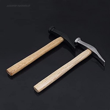 WXking Hammer Anti-Rost-Sohle Hammer-Schuhhammer-Schuhmaterial Hammer-Schuhwerkzeug-300-499G schwarz Color : 300-499g White