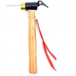 WXking Hammer Holzgriff Stahlhammer Outdoor Zelt PEG Carpentry Mauerwerk Bauhammer Nagelbeständigkeitsabzieher Puller-Spanien 500-799g Color : Australia Size : 1