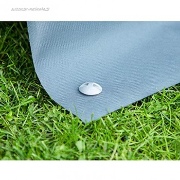 Cartrend Caravan Heringe für Bodenplane Zelte Vorzelte Teppichheringe Zeltheringe aus Kunststoff Camping 10 Stück