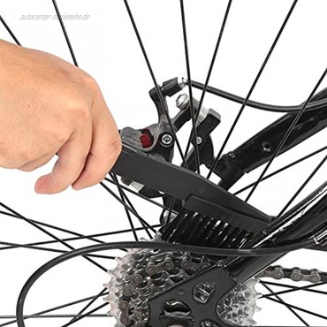 GAESHOW 4pcs Fahrradkettenreiniger Kit Tragbare Fahrradkettenwäscher Reinigungsbürste Werkzeugset