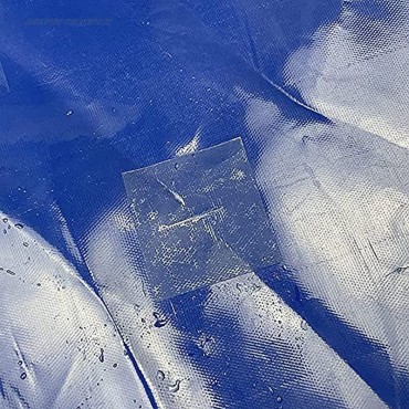HautStore Reparaturflicken 20 Stück 7 x 7 cm selbstklebend Reparaturflicken transparent aufblasbares Zelt aufblasbares Set 2 Stück Film Werkzeug Schaber