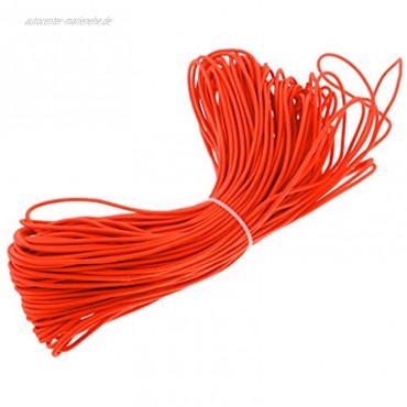 SM SunniMix 3mm Orange Elastic Bungee Rope Shock Cord Gepä Tie Down Trailers Boote