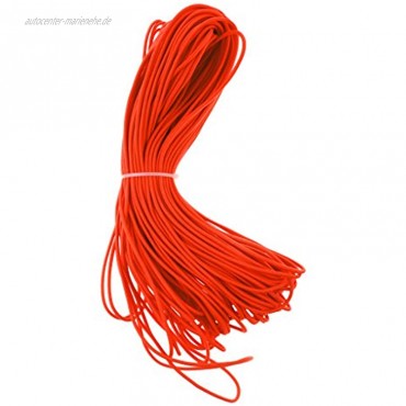SM SunniMix 3mm Orange Elastic Bungee Rope Shock Cord Gepä Tie Down Trailers Boote