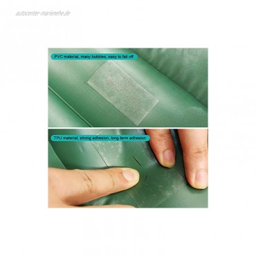 TPU-Aufkleber selbstklebend wasserdicht stark klebrig transparentes Reparaturband für aufblasbare Produkte Zelt-Schwimmringe Reparatur-Patch für PVC-Nylon-Canvas-Kunstleder-Gummi