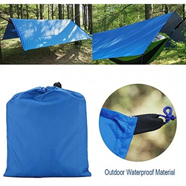 Keen so Zeltplane tragbare leichte wasserdichte Regenplane im Freien Fly Tent Tarp Shelter für Campingreisen