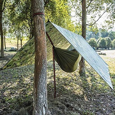 nobrands Multifunktions-Zeltplane Wasserdichter Schutz Überschüssiges Hochleistungs-Segel-Sonnenschutzdach im Freien