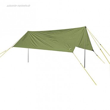 Wechsel Tents Tarp L Unlimited Line Extrem reißfestes Zeltdach 400 x 435 cm Grün