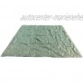 WINOMO Outdoor wasserdicht Zelt Fußabdruck Tarp Bodenplane Decke Isomatte für Sonnenschirm Schutz Vordach Schatten Regen oliv