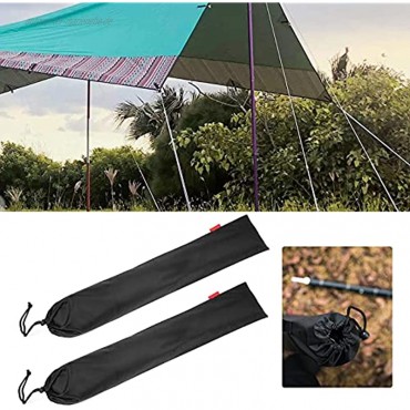 Alomejor Aufbewahrungstasche für Zeltstangen 2 Stück Multifunktionale Tragbare Tasche für Zelt Canopy Pole