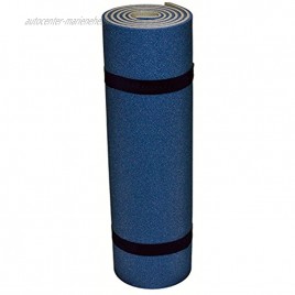 Isomatte Camping Outdoor 200x55x1,2 cm Fitness Yoga Pilates Matte,2-lagig Blau