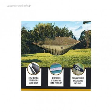 OneTigris Isomatten Underblanket für Hängematten Armee Grün für Winter |MEHRWEG Verpackung