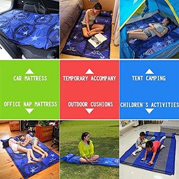 2 Farben Camping Matte Selbstaufblasbare Matratzen Camp Aufblasbare Matratze Outdoor Camp Mat Zeltmatte