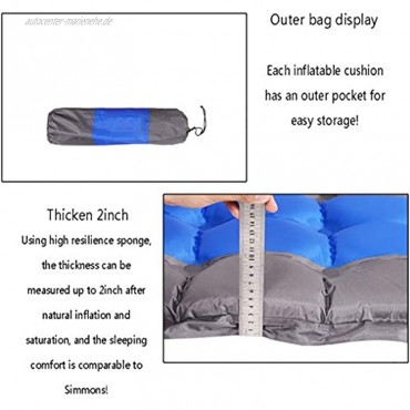 Bar Stools Selbstaufblasbare Isomatte Luftmatratze selbstfüllend fürs Zelten Outdoor Liegematte leicht und wasserdicht,Outdoor Matte Outdoor Matratze
