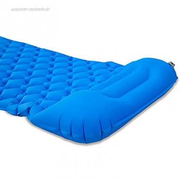 HAOXIU Isomatte Camping Selbstaufblasbare Tragbares Aufblasbare Luftmatratze Moisture Proof Sleeping Cushion Mat Outdoor Camping Inflatable Air Mattress Wandern Hängematten Zelt