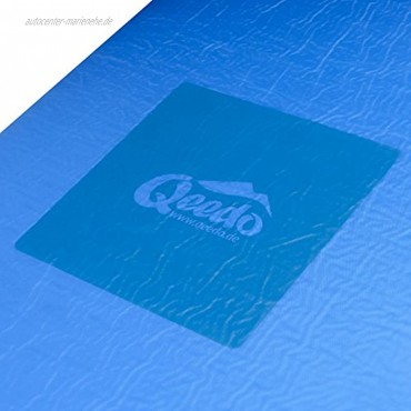 Qeedo Quick Pad XL Isomatte selbstaufblasend 202 x 66 cm vers. Stärken selbstaufblasbare Isomatte inkl. Tornado-Ventil schneller Easy-Roller einfaches & kompakt und robuster Packtasche