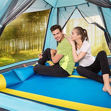 TBATM Selbstaufblasbare Schlafmatte Doppel-Camping Tent Sleeping Pad Ultralight Portable Air Matratze für Camping Reisen Wandern Backpacking,B