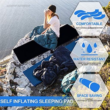 VINGO Isomatte Camping Selbstaufblasende Luftmatratze Ultraleichte Isomatte für Indoor Outdoor Wandern Reise Strand