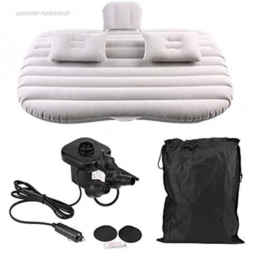 Aufblasbares Bett für Auto Luftmatratze mit elektrischer Pumpe aufblasbares Kissen für SUV Auto und LKW ideal für Reisen Camping Erholung max. Belastung 150 kg