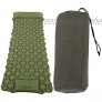 FECAMOS Militärgrüne 40D Nylon Luftmatratze Tragbare Schlafmatte für Camping OutArmyGreen