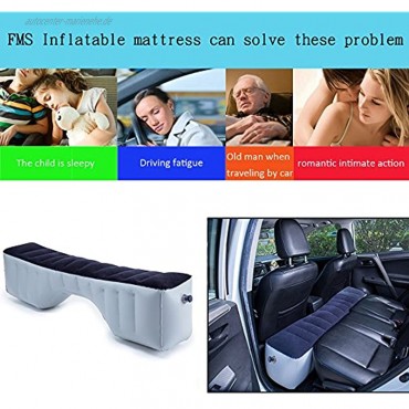 FMS Auto aufblasbare Luftmatratze SUV Luftmatratze Passend für SUV MVP Limousinen Auto-Matratze Bett for Reisen,usw.