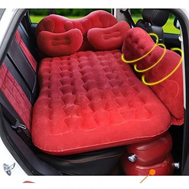 RUIXFLR Sanft luftmatratze Auto Bett Bewegliche Dickere Luftbett Auto Rücksitz Luftbett Autobett aufblasbare Matratze mit elektrischer Luftpumpe und Kissen tragbar