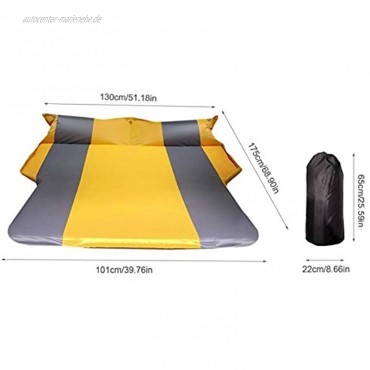 Seatechlogy Auto Luftmatratzen Auto Aufblasbare Matratze | Automatisches Tragbar Bett | Faltbar Wasserdicht Und Atmungsaktiv Leicht Und Einfach Luftmatratze Für SUV Kofferraum Rücksitz Camping