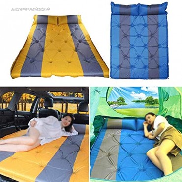 SMEJS Isomatte mit Armlehne Kissen Komfortable Selbst Inflating Camping Foam Luftmatratze Ideal Inflatable Camp Wandern und Backpacking