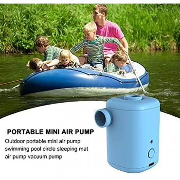 Elektrische Luftpumpe 3000mAh Wiederaufladbare Akku Luftpumpe Tragbare Mini Luftpumpe für den Außenbereich Schlafmatte für Schwimmringe aufblasbare Luftpumpe Vakuumpumpe