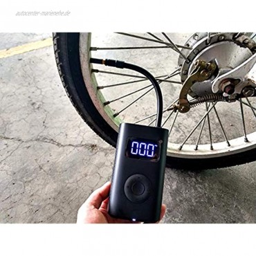 YTW Elektrische Luftpumpe für Xiaomi Mijia wiederaufladbar 150 PSI digitale Reifendruckerkennung für Fußball Auto Fahrrad