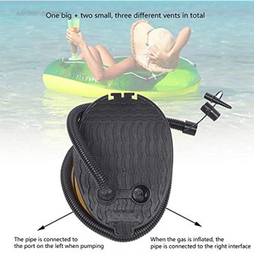 minifinker Inflator-Pumpe tragbare Luftpumpe aus Kunststoff Leicht und bequem Einfach zu tragen für aufblasbare Sofas für Schwimmringe