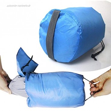 Frelaxy Stuff Sack Set 3er Pack 3L & 5L & 9L Ultraleichte Ditty Taschen mit Staubklappe für Reisen Wandern Rucksackreisen