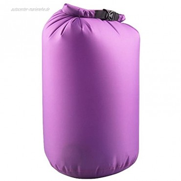 MagiDeal Wasserdichter Wickel Oben Kompressionssack Trocken Sack Trockenbeutel Dry Bag Sporttasche für Camping Schwimm Lila 12L