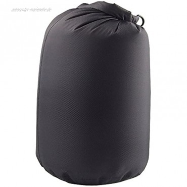 MagiDeal Wasserdichter Wickel Oben Kompressionssack Trocken Sack Trockenbeutel Dry Bag Sporttasche für Camping Schwimm Schwarz 12L
