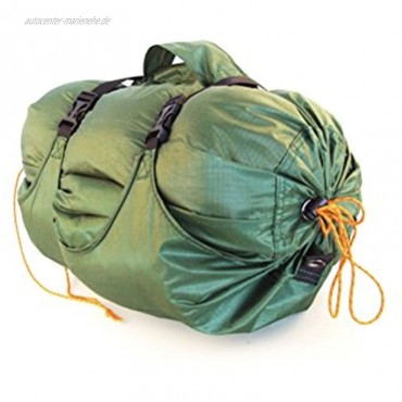 WINOMO Sack Nylon Kompression Sacks Tasche Schlafsack Stuff Storage Kompression Tasche für Camping grün