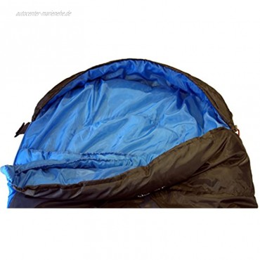 High Peak Schlafsack TR 300 extra breit 3-4 Jahreszeiten Temperatur 0°C warm Packsack koppelbar Camping Festival Trekking atmungsaktiv hautsympathisch wasserabweisend