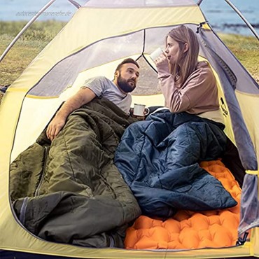 Naturehike Umschlag Baumwolle Schlafsack 3 Jahreszeiten Rechteckiger Schlafsack Outdoor Camping Single Ultraleicht Tragbar Baumwolle Schlafsack