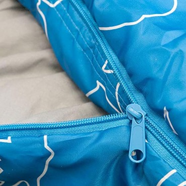 outdoorer Kinderschlafsack Dream Express Deckenschlafsack für Kinder mit Baumwolle gefüttert