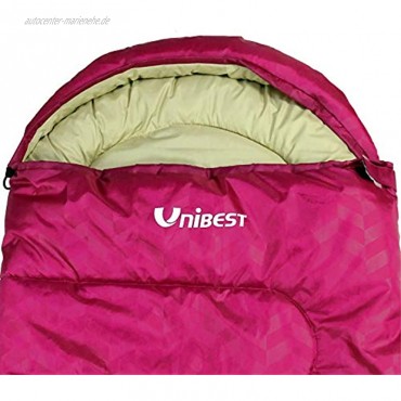 Unibest Schlafsack Deckenschlafsack mit Kopfteil NS50 2 Farben