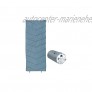 10T Schlafsack STELLA -7° warm weich 1200g leicht XL Deckenschlafsack 200x80 Blau Grau
