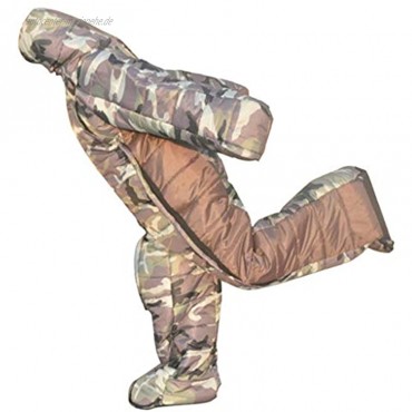 Baoblaze Sleeping Bag: Schlafsack für Erwachsen mit Armen & Beinen Zelt Schlafsack
