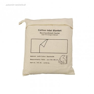 Nordisk Cotton Liner deckenförmiges Schlafsackinlett Baumwollinlett Beige Blanket